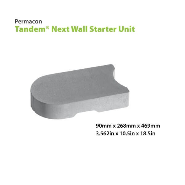 Permacon Tandem Next Wall System